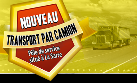 DEP camionneur la sarre