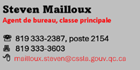Steven Mailloux cfp lac-abitibi